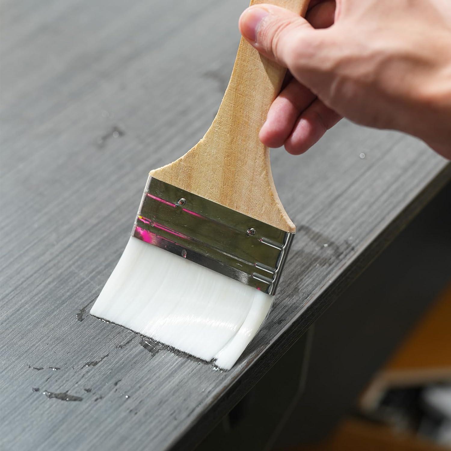 Juego de 3 Pinceles de Pintura Newkita con Cerdas Sintéticas