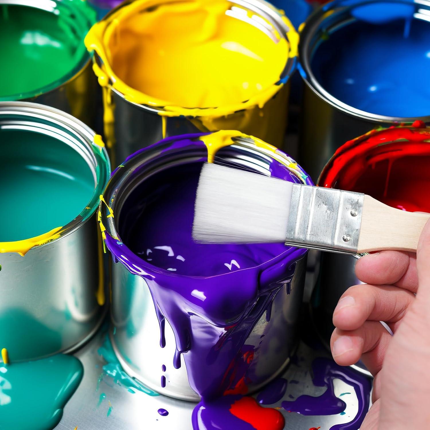 Juego de 3 Pinceles de Pintura Newkita con Cerdas Sintéticas