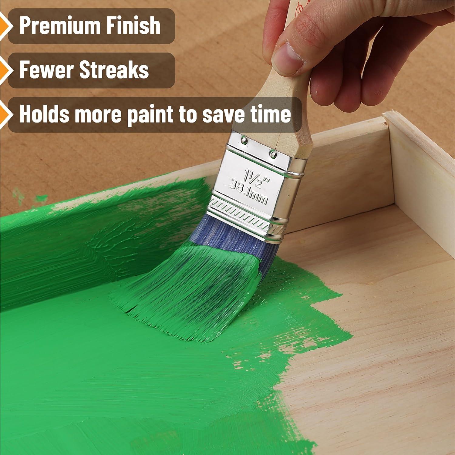 Pinceles en Ángulo Bates Choice 5.08 cm - Paquete de 3