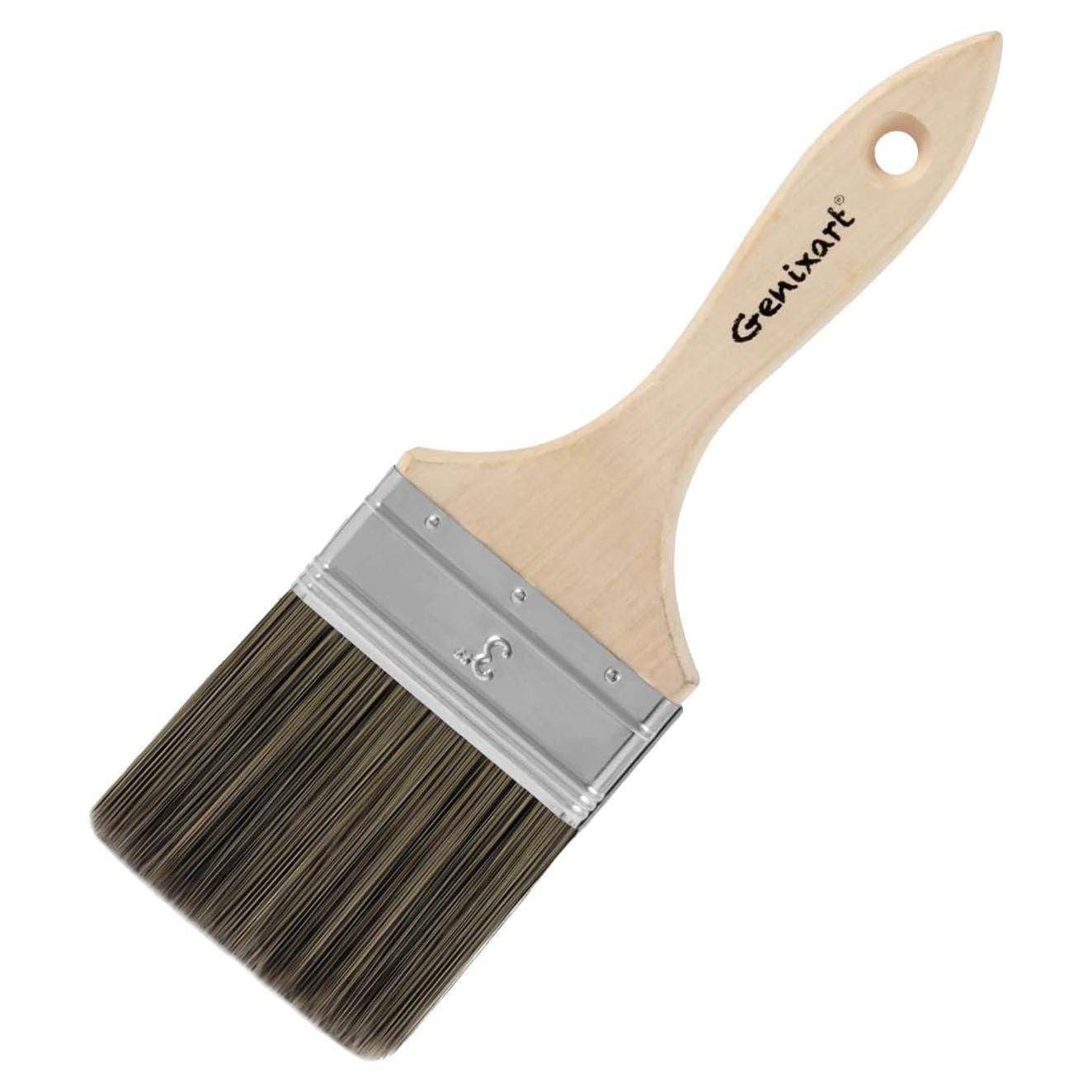 Brocha de Chip Doble Grueso Genixart 7.62 cm para Pintura