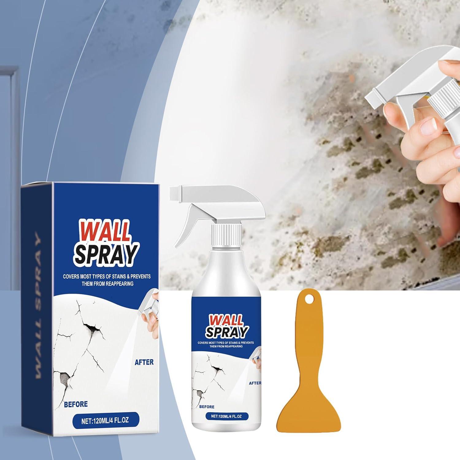 Pintura en aerosol blanca Genérico 118 ml para reparar paredes