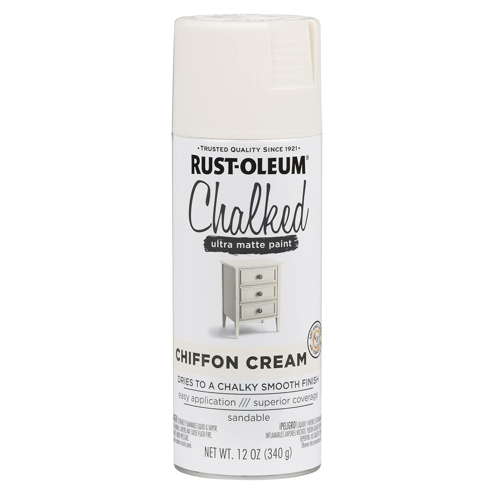 Pintura en Spray Ultra Mate Rust-Oleum Crema Chiffon 340g