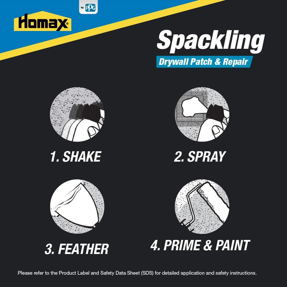 Homax Spray Spackling 227 g - Parcheo Paneles de Yeso