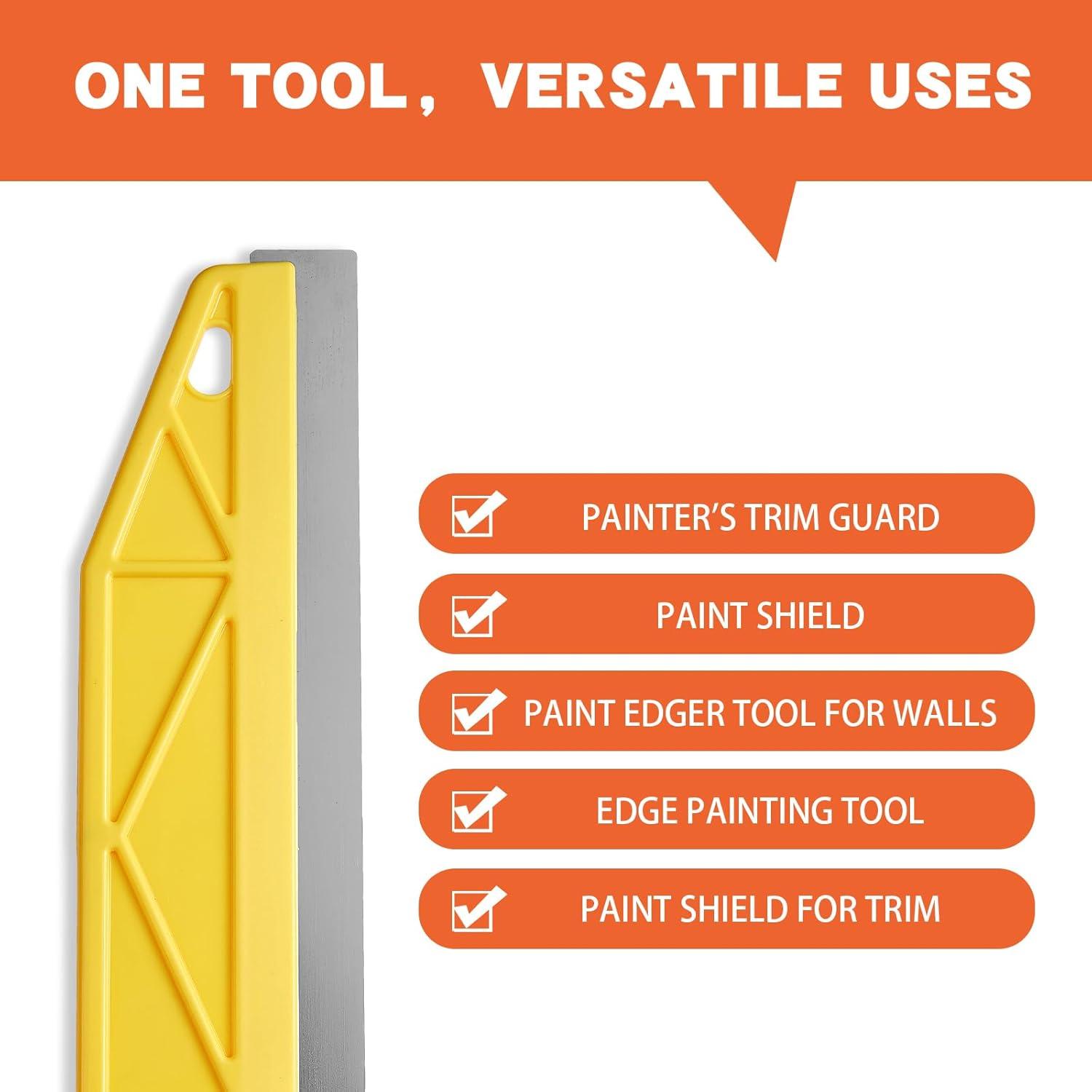 Protector de Pintura Qyueyue 30 cm Amarillo Profesional