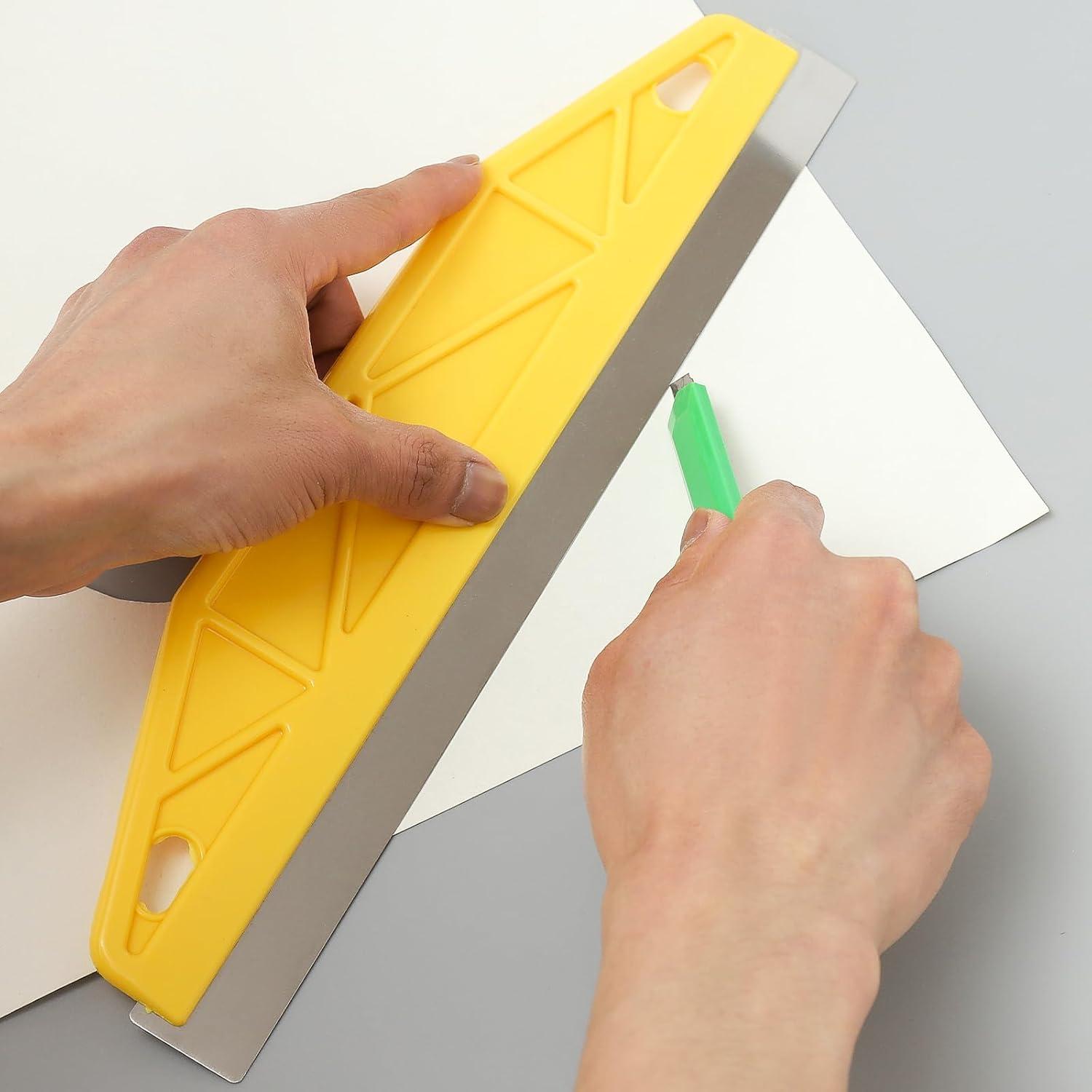 Protector de Pintura Qyueyue 30 cm Amarillo Profesional