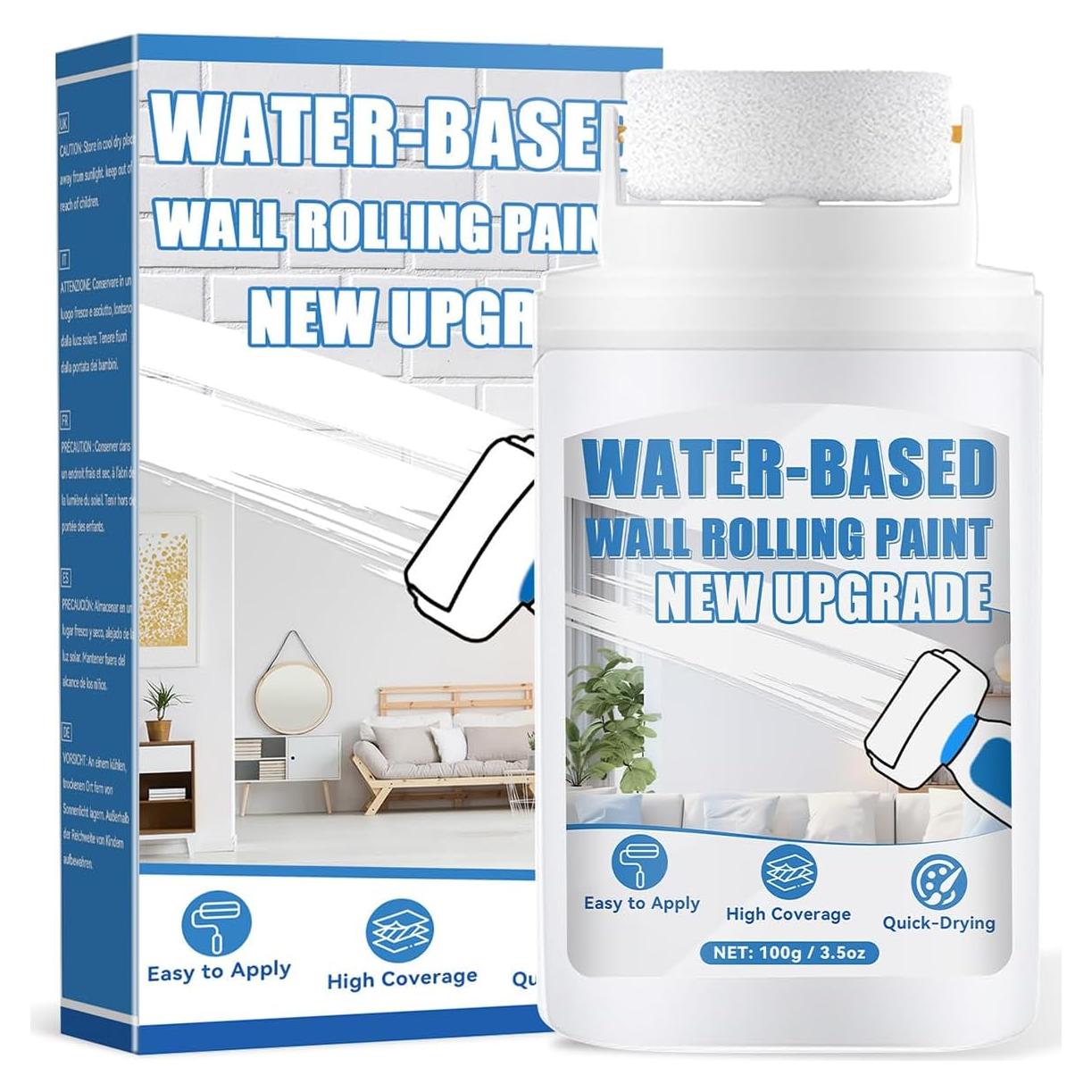 Pintura Blanca Nozerix 100g para Retocar Paredes - Secado Rápido