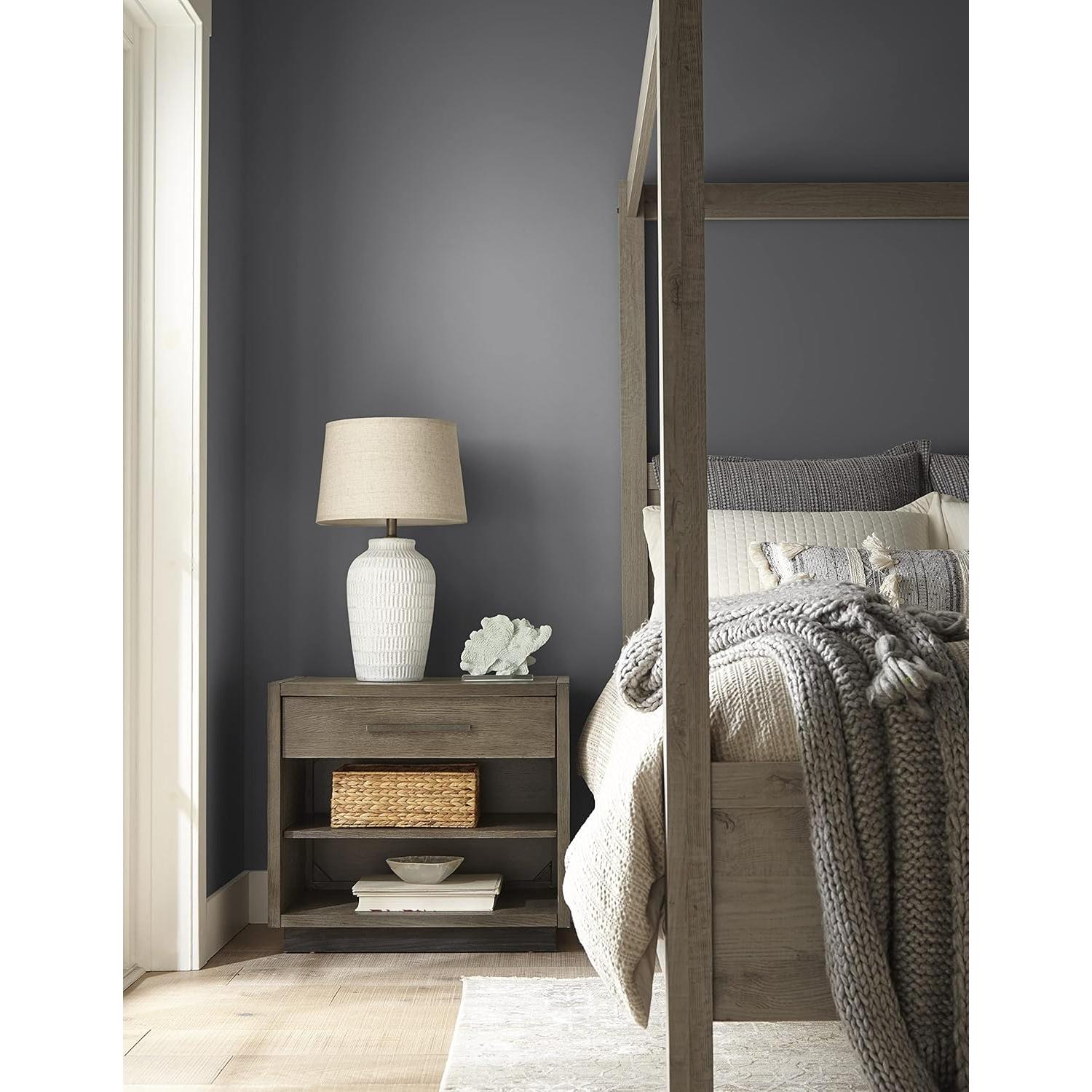 KILZ TRIBUTE Pintura y Primer Interior Satinado 8oz Ónix Profundo