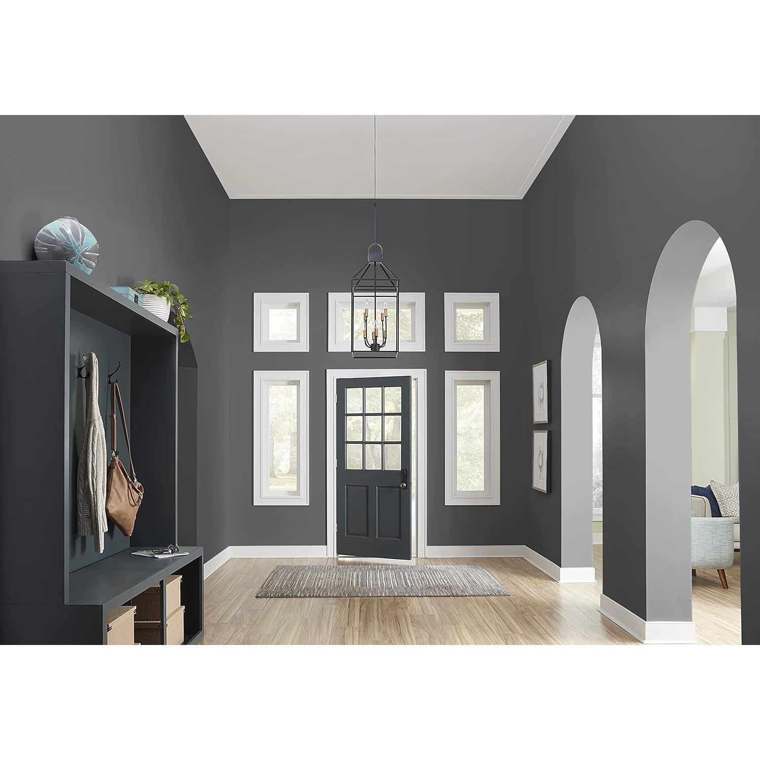 KILZ TRIBUTE Pintura y Primer Interior Satinado 8oz Ónix Profundo