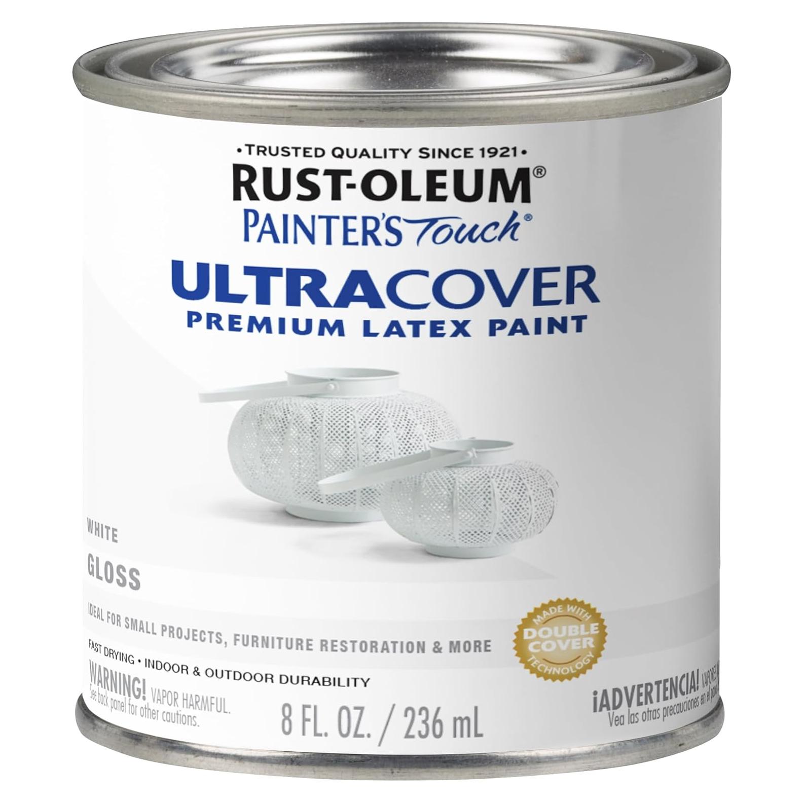 Pintura de Láttex Rust-Oleum Toque del Pintor 0.24 L Blanco Brillante