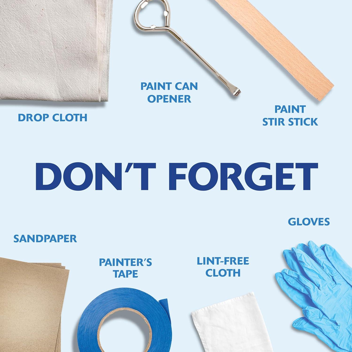 Pintura de Láttex Rust-Oleum Toque del Pintor 0.24 L Blanco Brillante