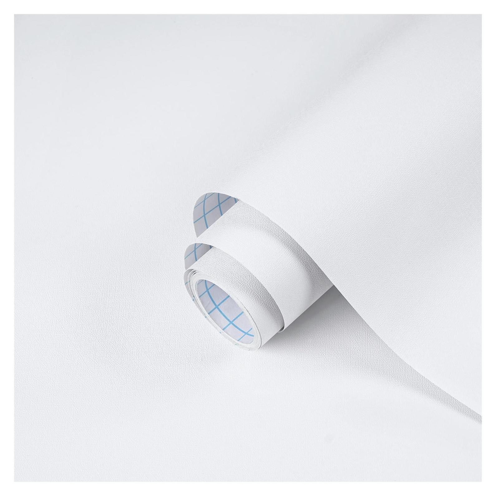 Papel Tapiz Autoadhesivo Dimoon Blanco 45x300 cm Ecológico