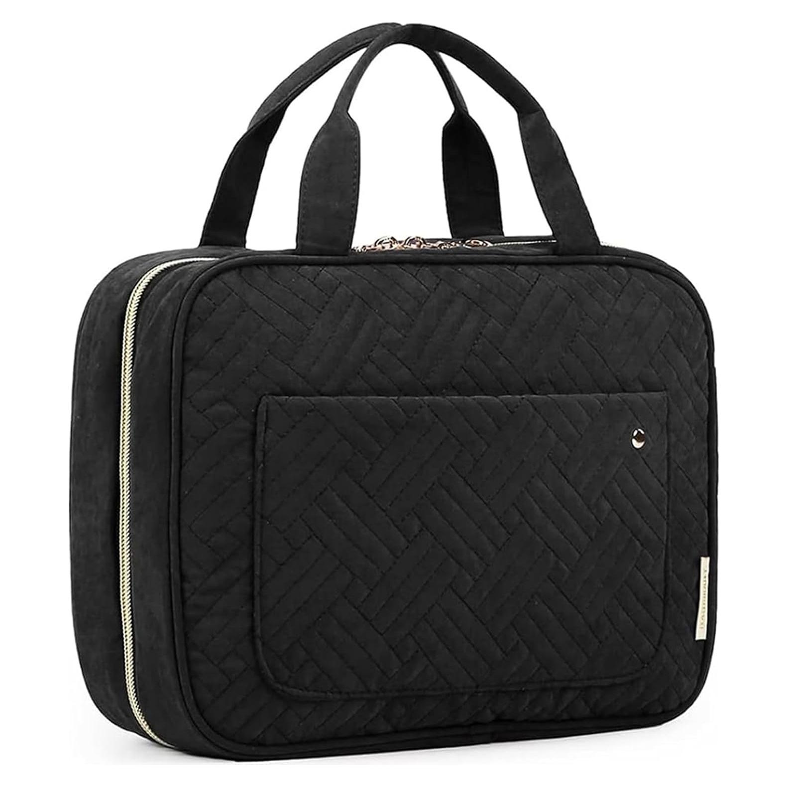 BAGSMART Bolsa de Aseo Grande Organizador de Viaje Negro