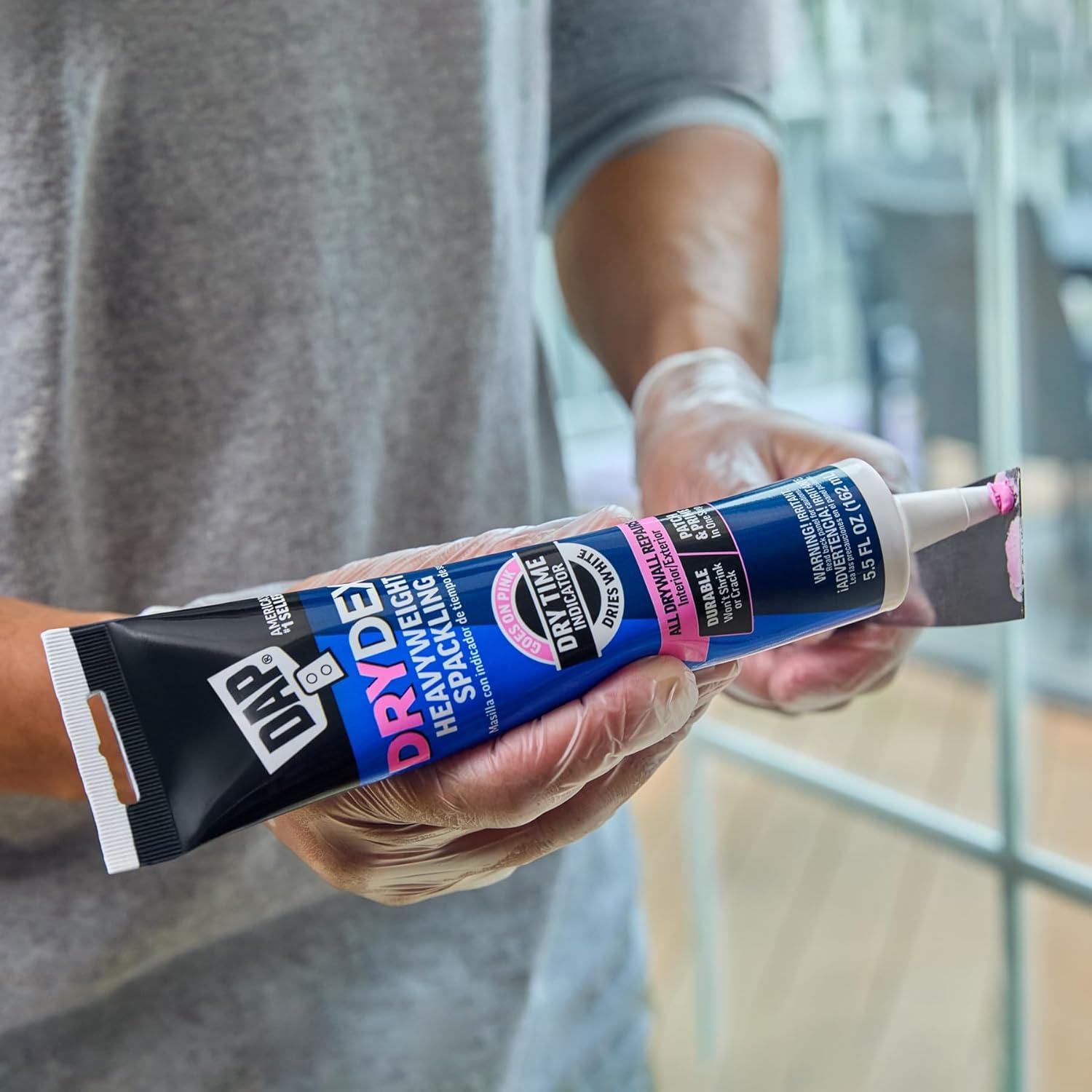 Masilla DAP DryDex 155g con Indicador de Secado Rosa/Blanco