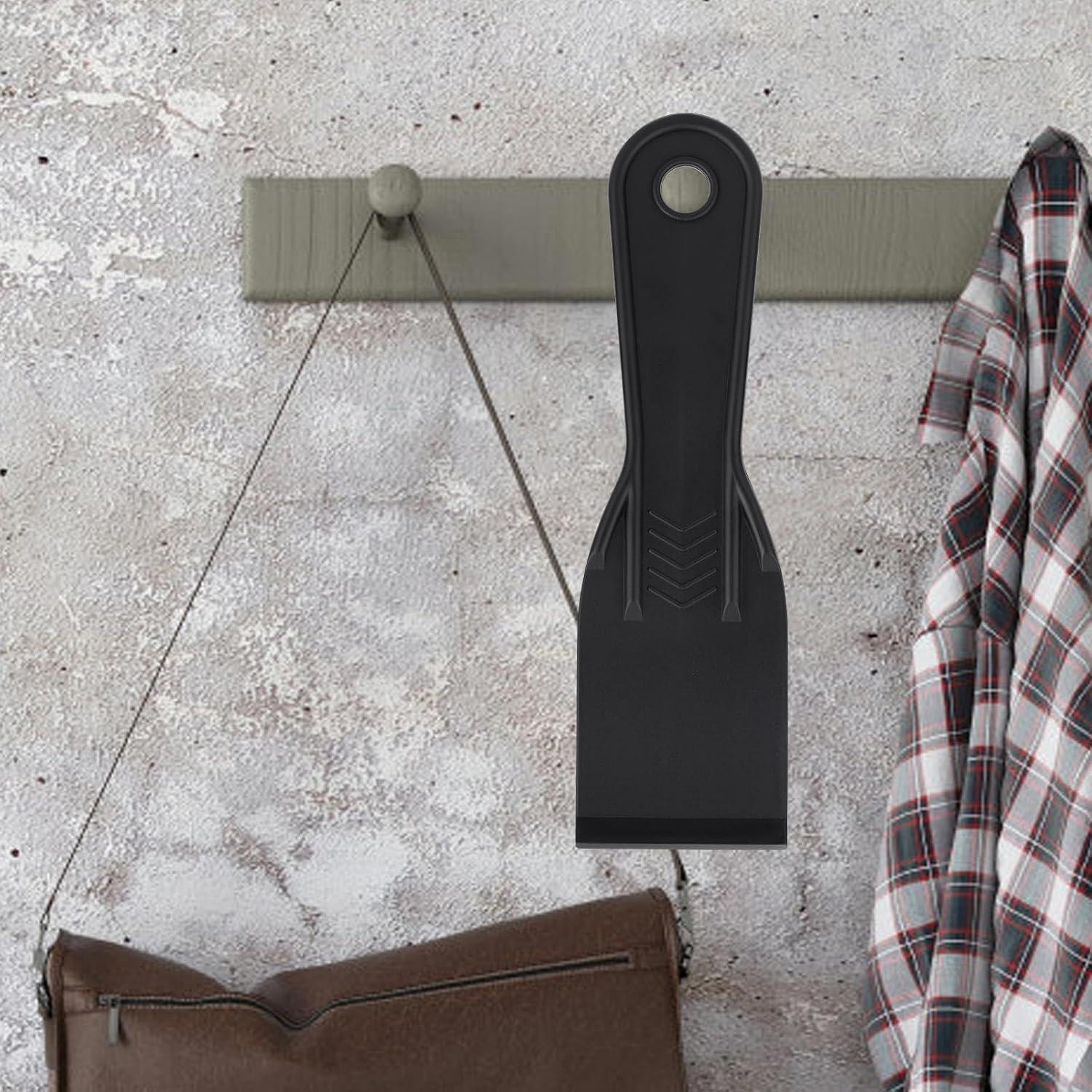 6 Cuchillos de Masilla Plásticos Gosknor 17.8x5cm Negro