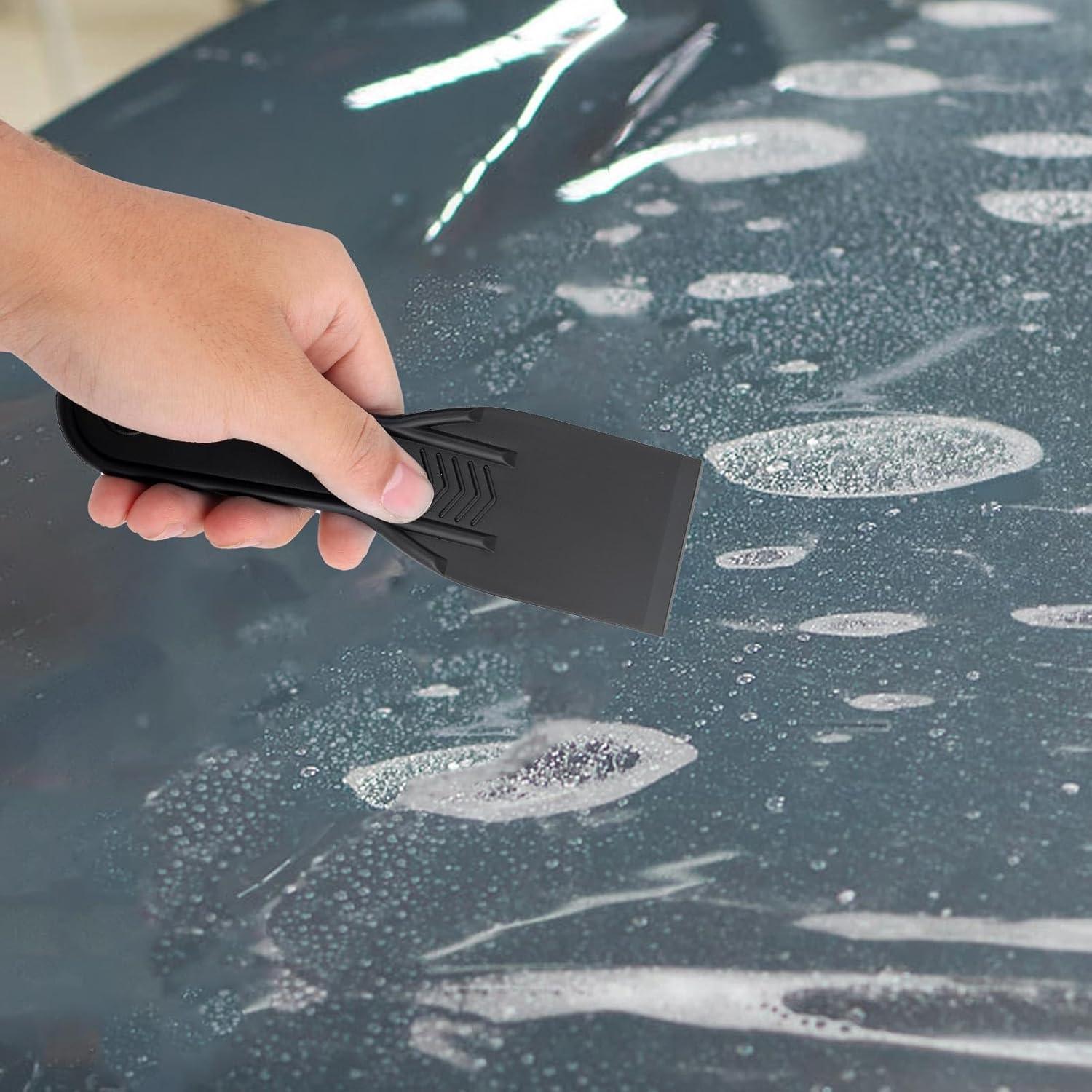 6 Cuchillos de Masilla Plásticos Gosknor 17.8x5cm Negro