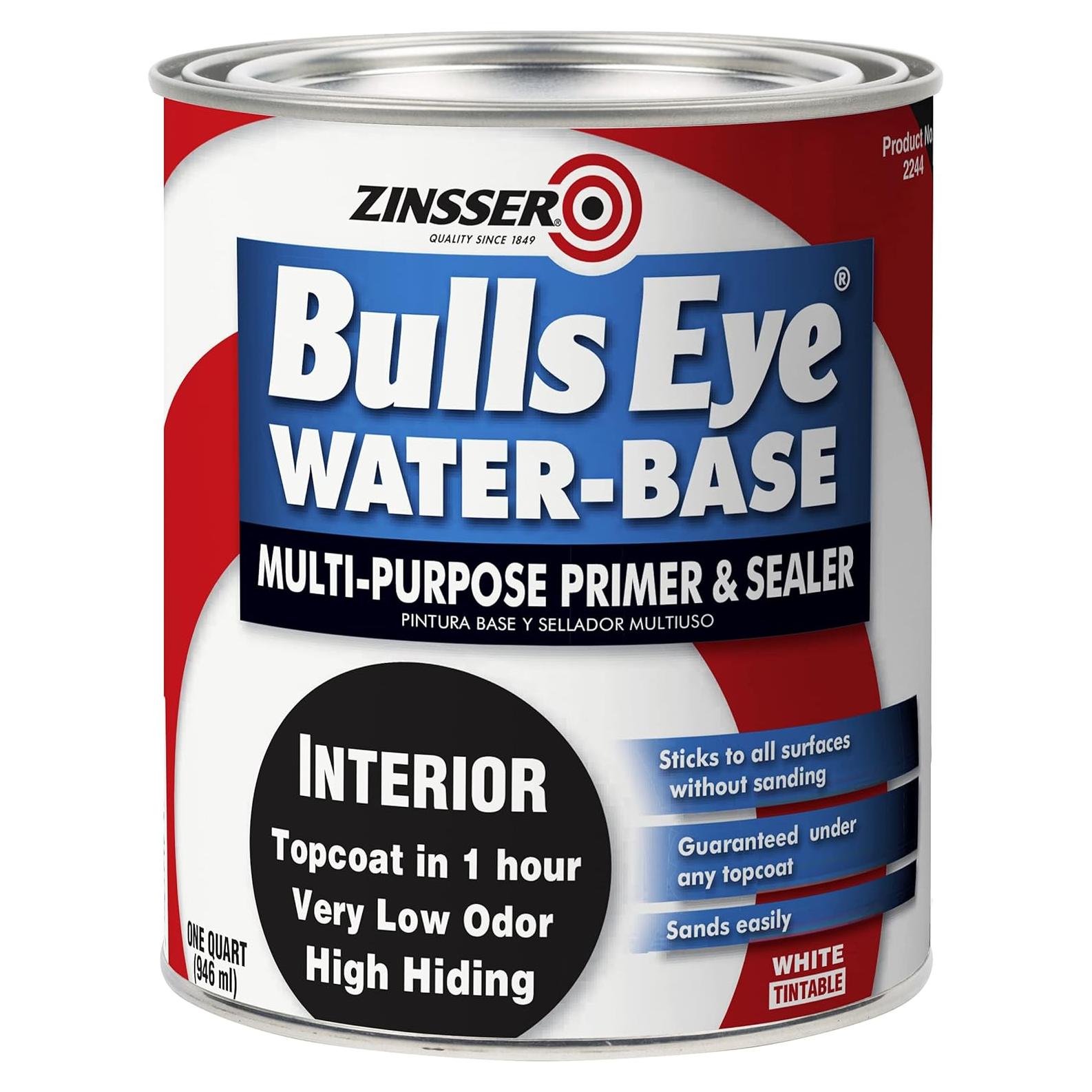 Imprimador y Sellador Zinsser Bulls Eye 32 Oz Blanco