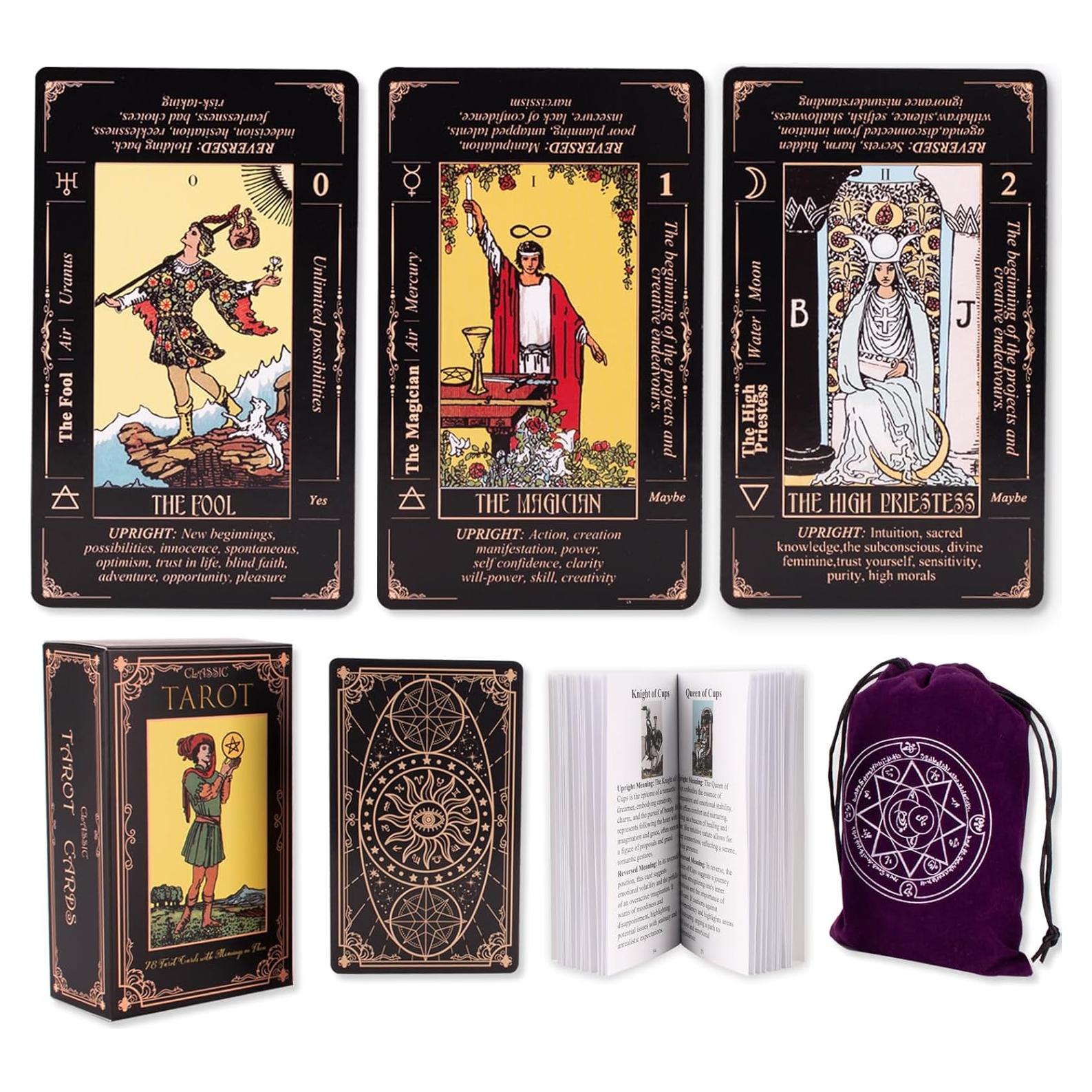 Cartas de Tarot KLEDERY para Principiantes con Guía