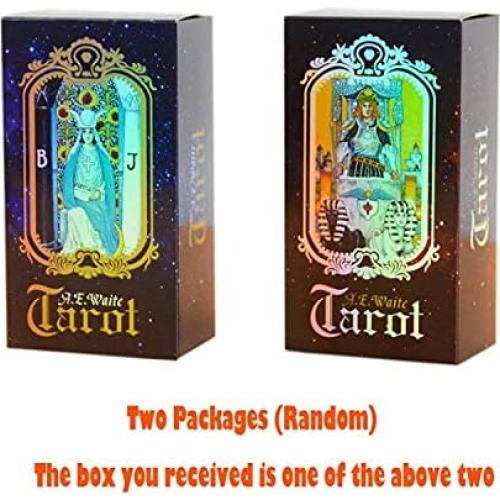 Juego de Cartas de Tarot SUNHHX - 78 Cartas con Libro para Principiantes
