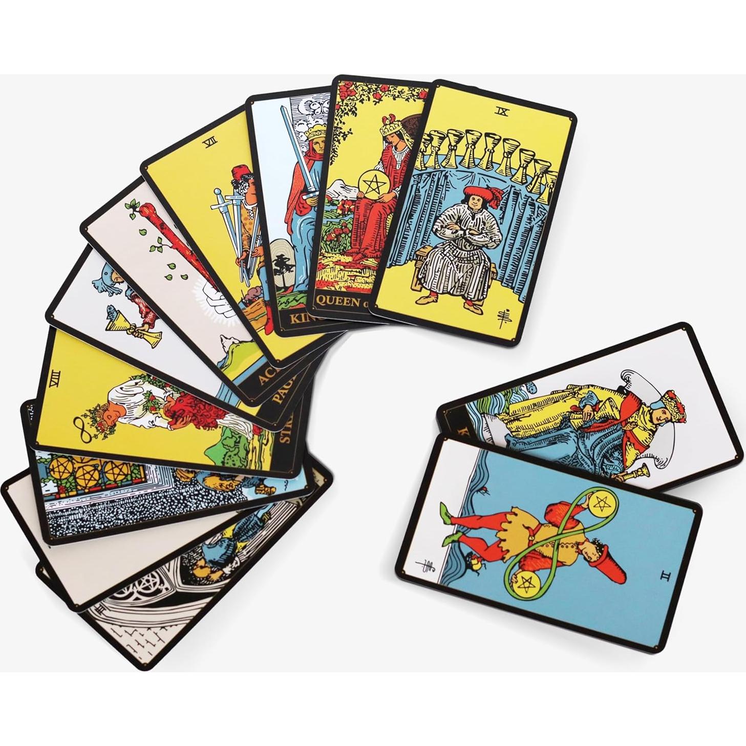 Baraja de Tarot Clásica Wyspell con Guía para Principiantes