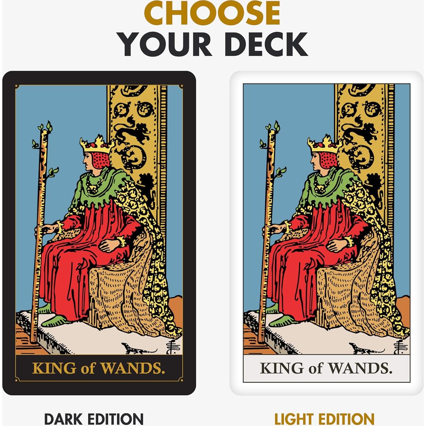 Baraja de Tarot Clásica Wyspell con Guía para Principiantes