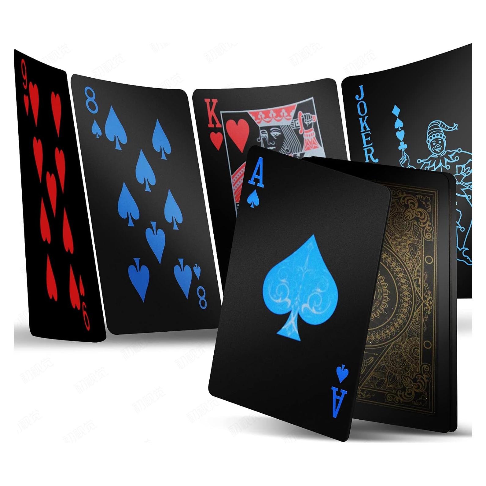 Barajas de Póker de Plástico INTEGEAR 2 Unidades Impermeables