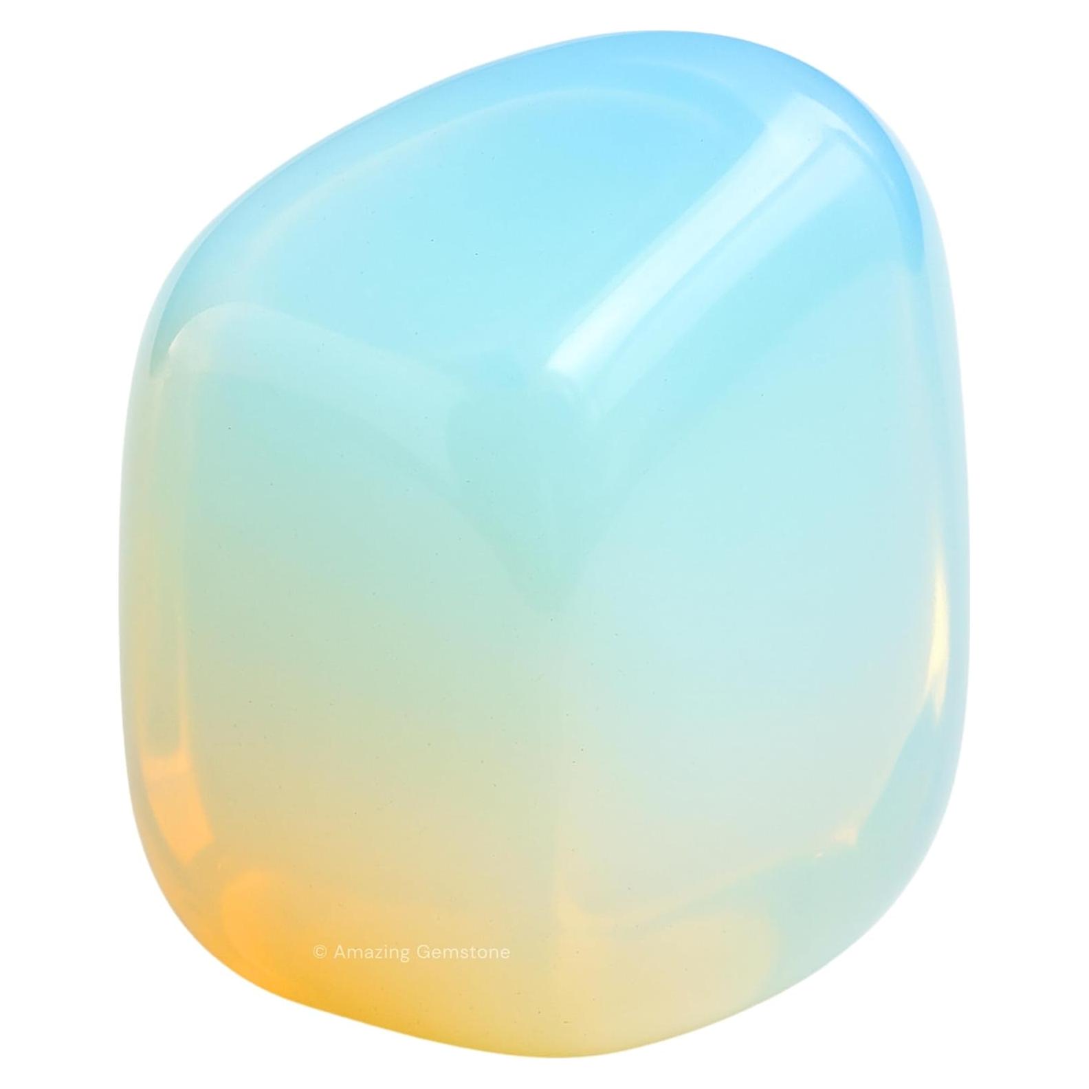 Piedras de Sanación Pulidas Ópalita 28.35 g - Bienestar Energético