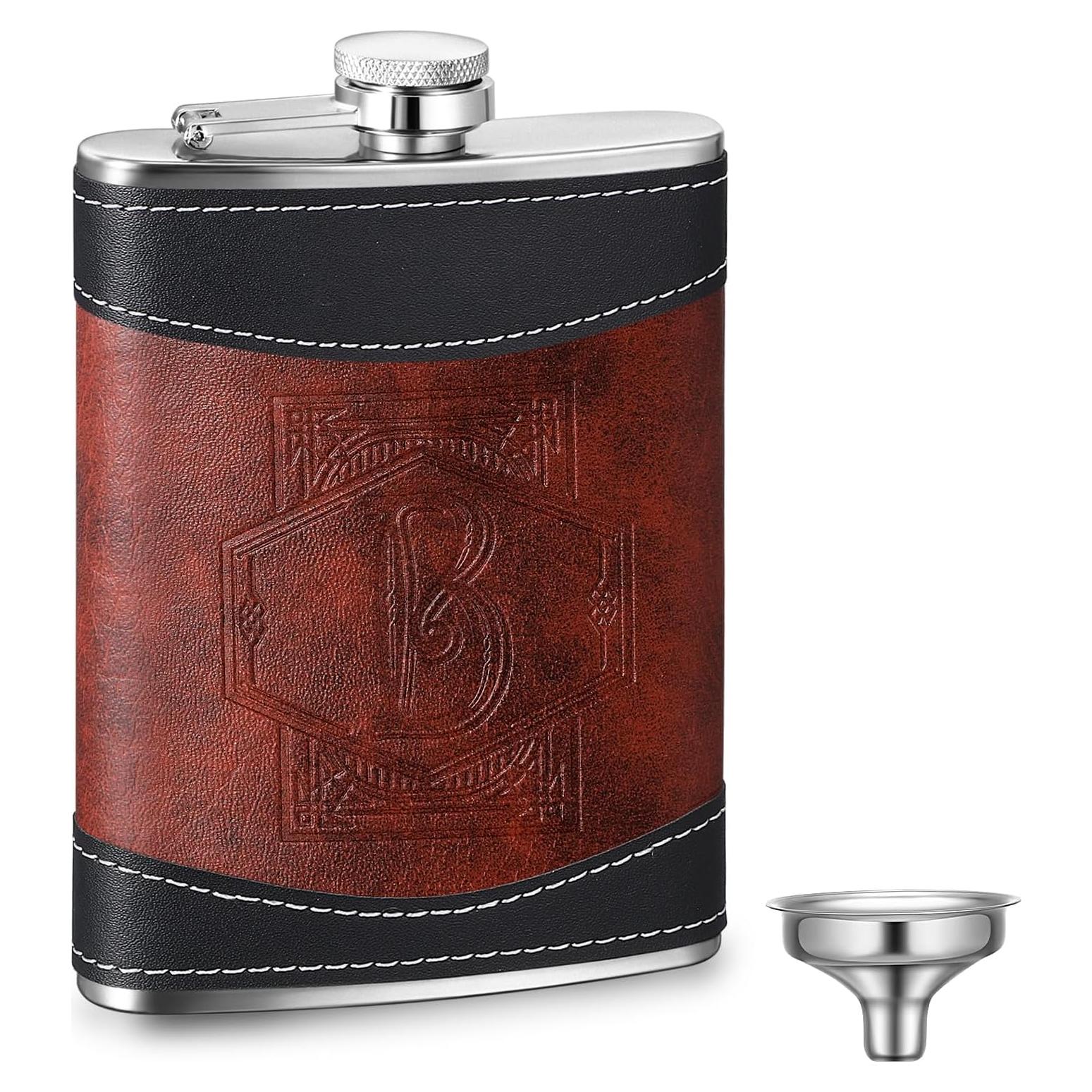 Termo de Cadera Personalizado Baderke 8 oz Acero Inoxidable