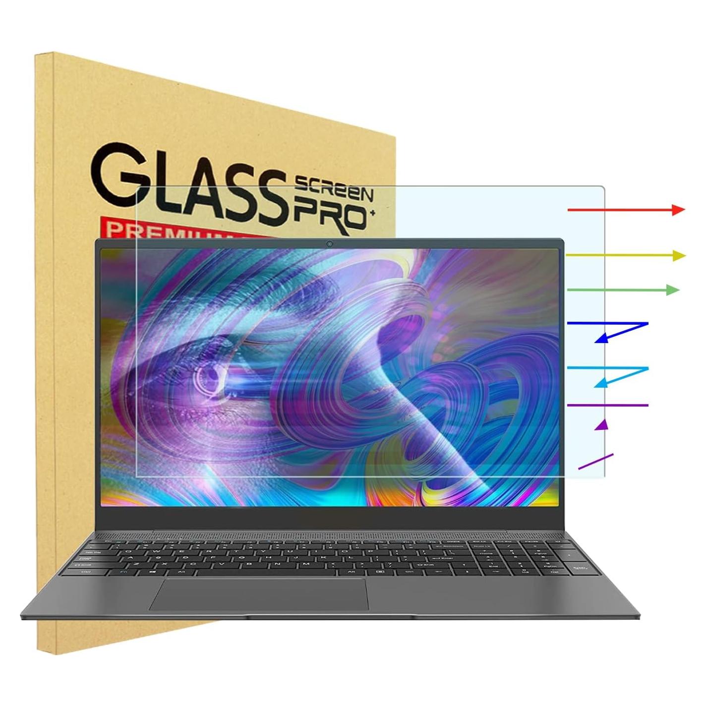 Protector de Pantalla Vidrio Templado YINOVEEN 15.6" Anti-Luz Azul