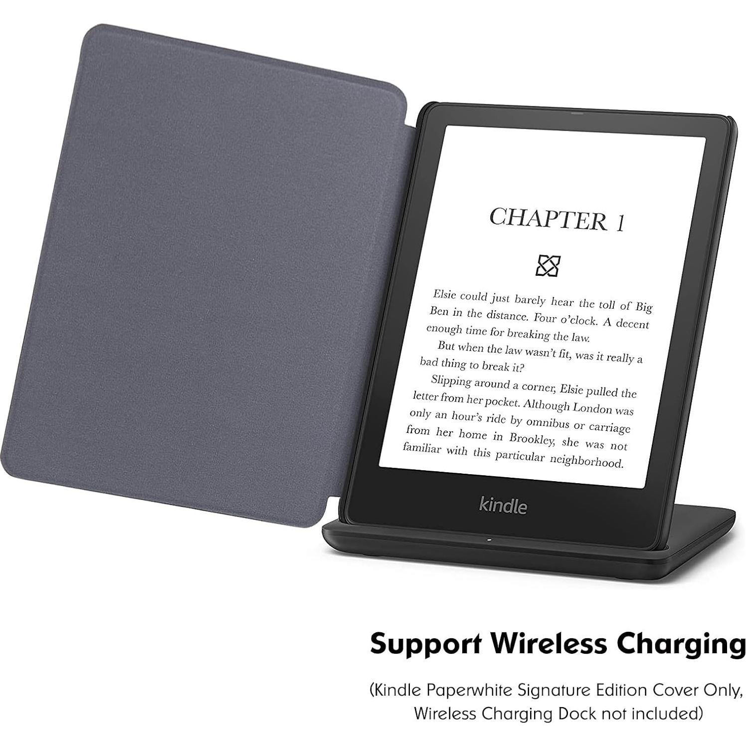 Funda Slim BOZHUORUI para Kindle Paperwhite 6.8" 2021 Verde