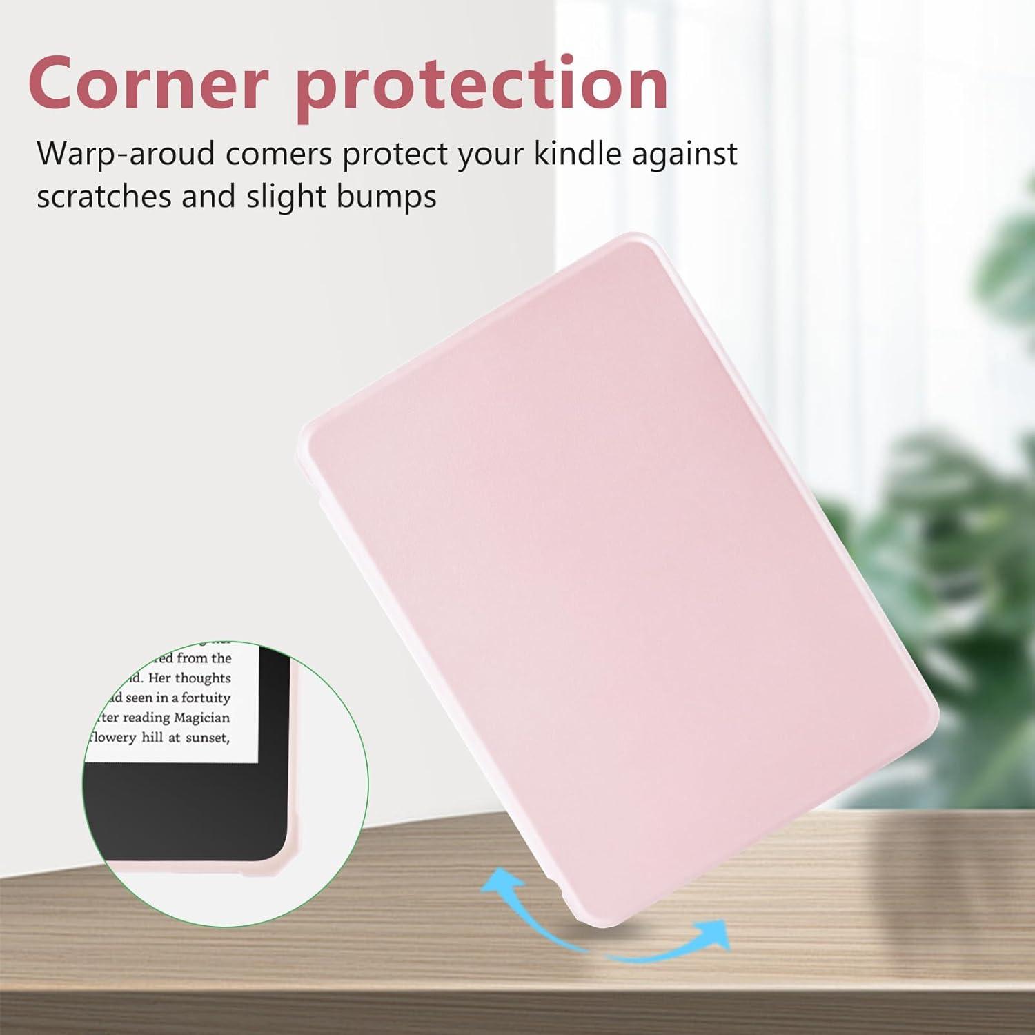 Funda TaIYanG Rosa para Kindle 6" 11ª Gen 2024/2022