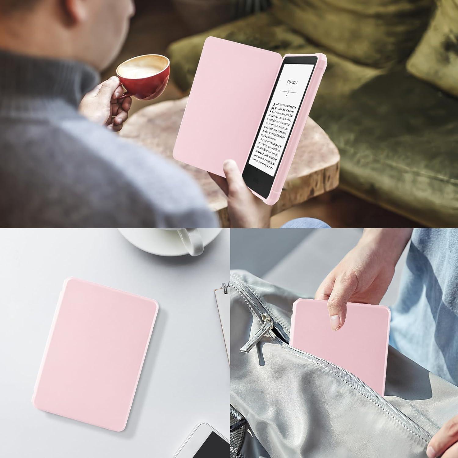 Funda TaIYanG Rosa para Kindle 6" 11ª Gen 2024/2022