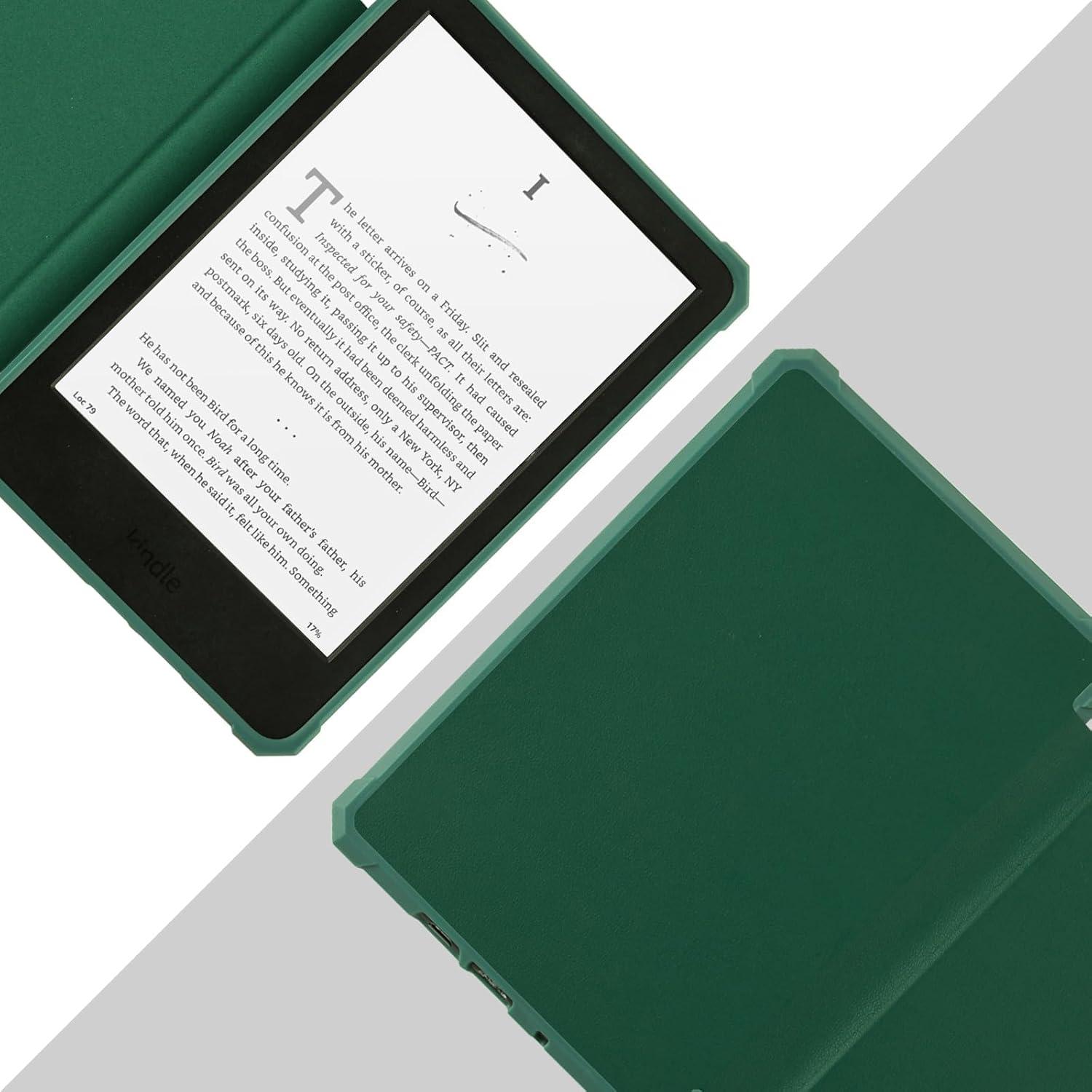 Funda TaIYanG para Kindle Paperwhite 7" 12ª Gen 2024 Verde