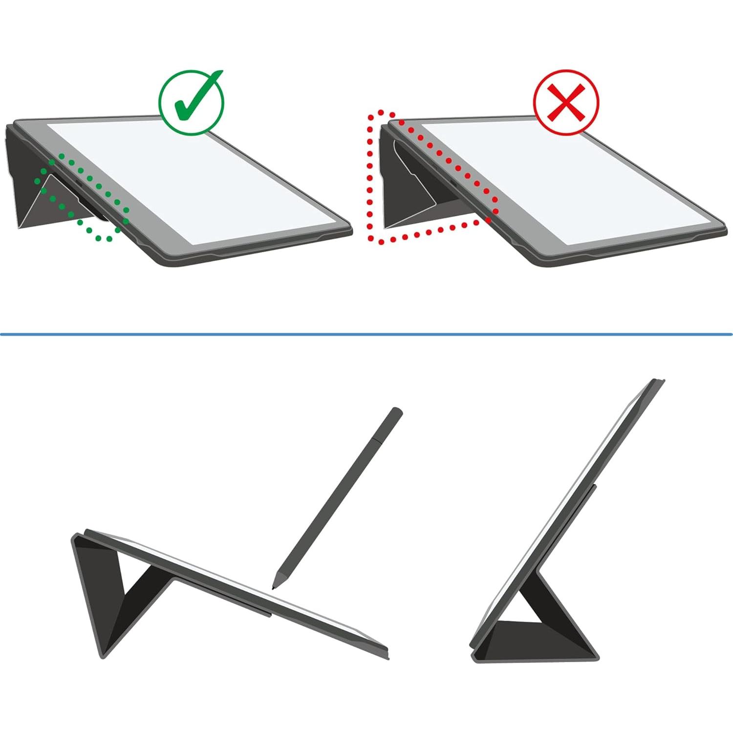 Funda de Cuero Vegetal para Kindle Scribe - Amazon - Jade