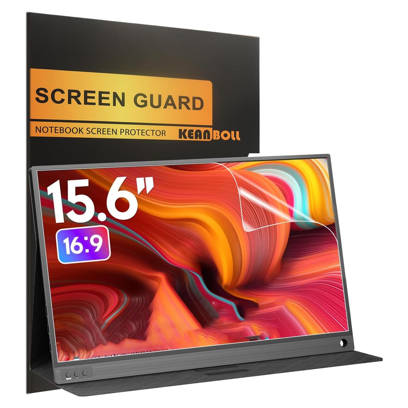 Paquete de 2 Protectores de Pantalla 15.6" KEANBOLL Ultra Claro