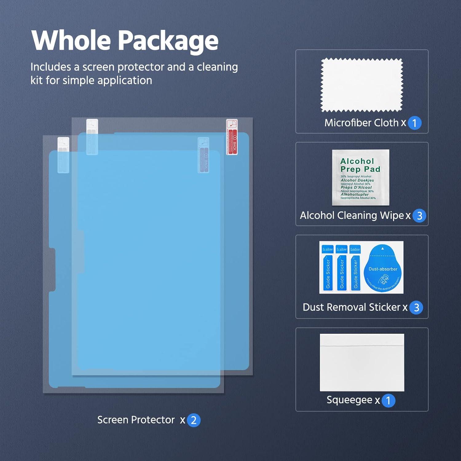 MoKo Paquete de 2 Protectores de Pantalla 13" para Surface Pro