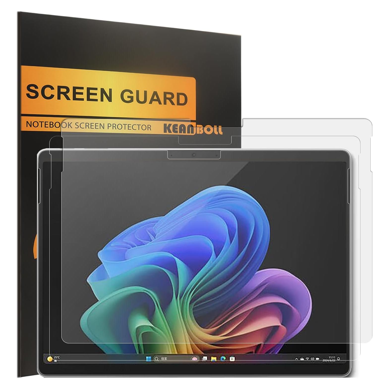 Protector de Pantalla Antirreflejo KEANBOLL para Microsoft Surface Pro 11/10/9/8/X - 3 Pack