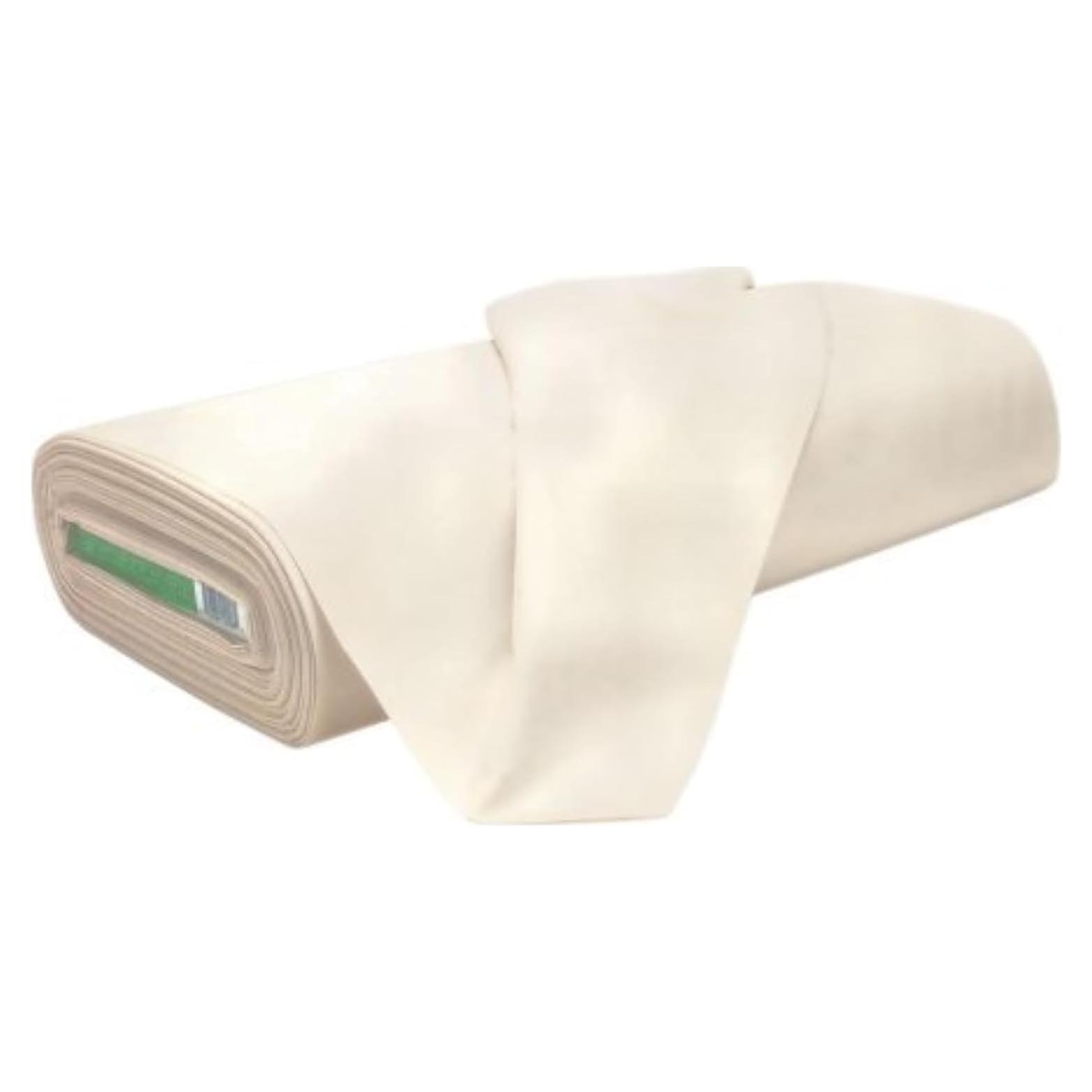 Tela de Muselina 100% Algodón AK Trading 10 Yardas Natural