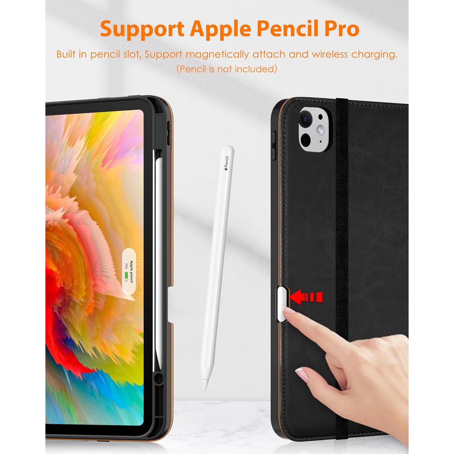 Funda de Cuero Premium DTTO para iPad Pro 13" M4/M5 2024/2025