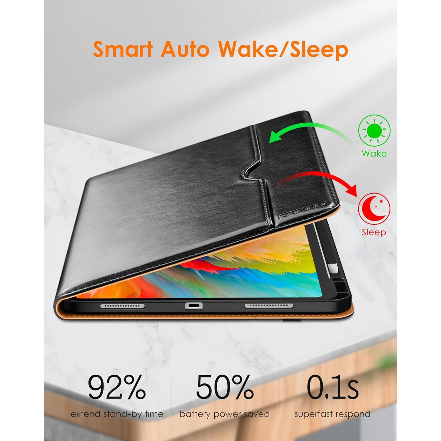 Funda de Cuero Premium DTTO para iPad Pro 13" M4/M5 2024/2025