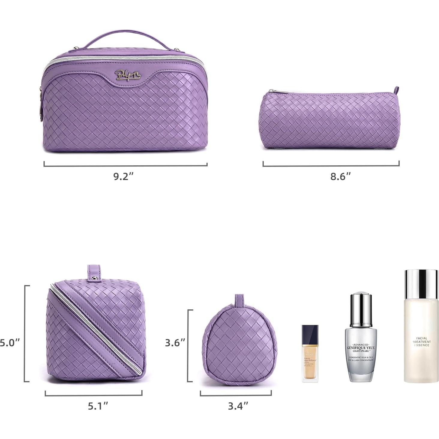 Bolsa de Maquillaje de Viaje BOYATU 3 Piezas Impermeable