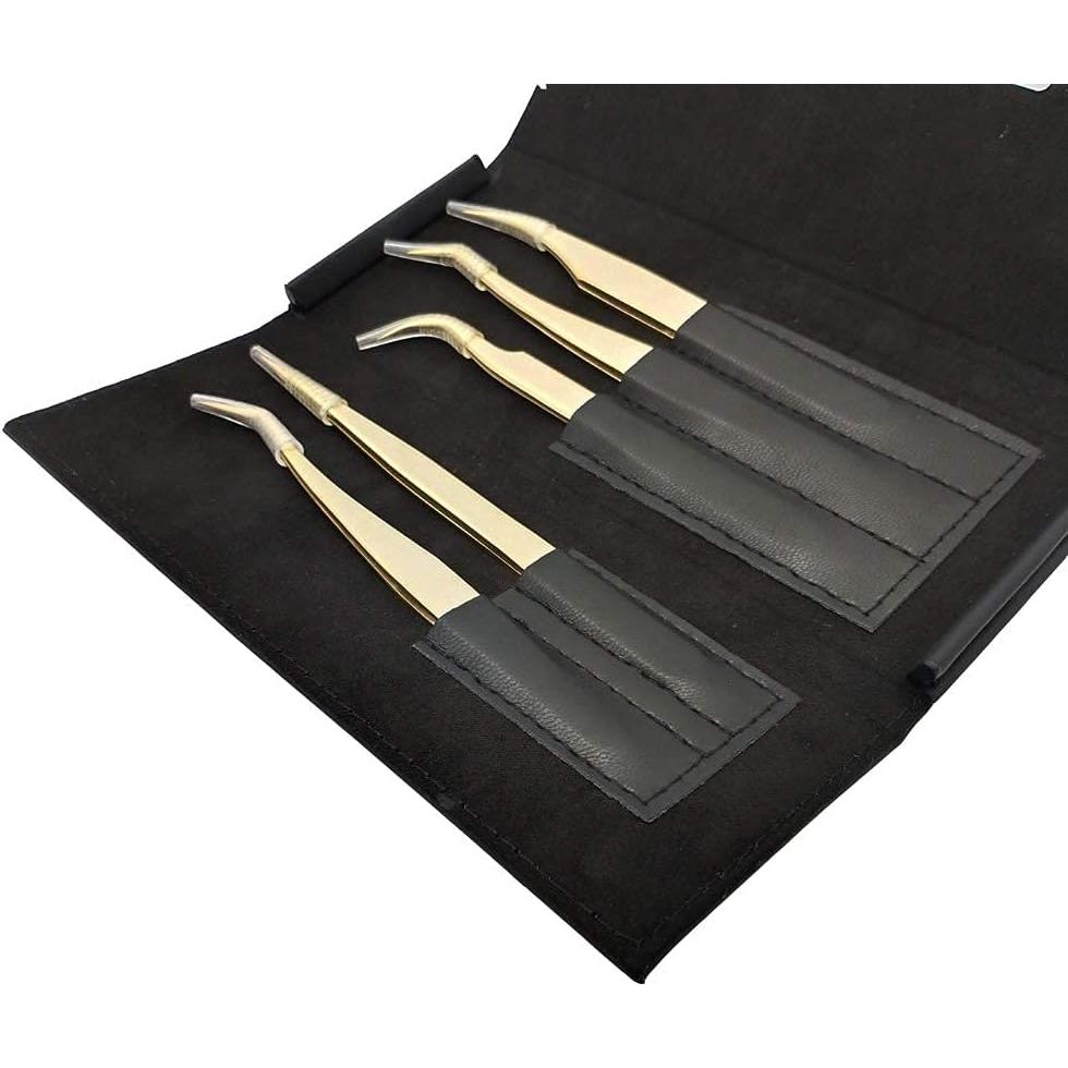 Bolsa de Almacenamiento para Pinzas de Pestañas Mollensiuer