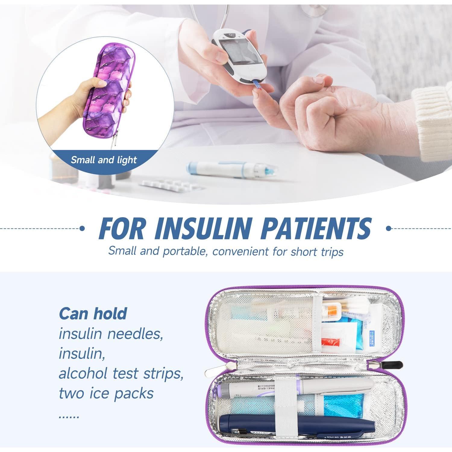 Estuche de Viaje para Insulina YOUSHARES - Aislado y Compacto