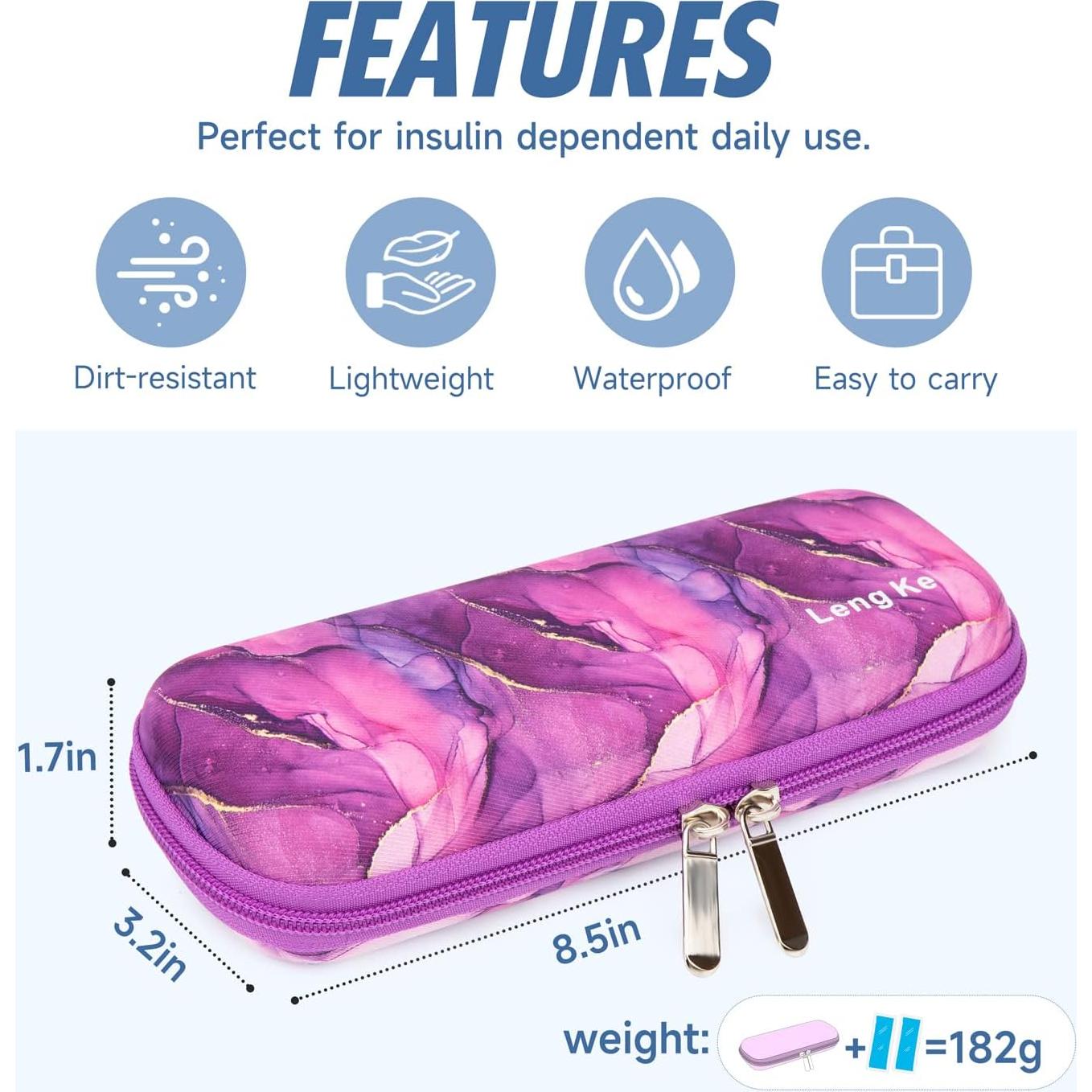 Estuche de Viaje para Insulina YOUSHARES - Aislado y Compacto