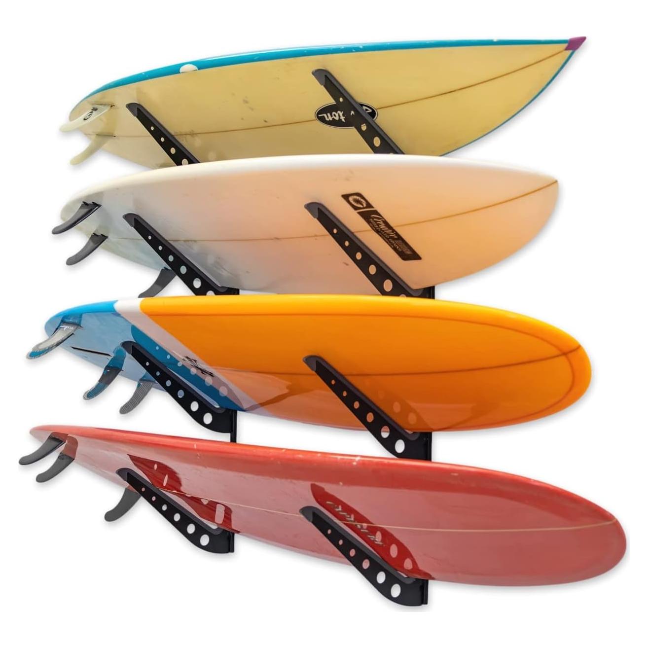 Soporte Ajustable para 4 Tablas de Surf StoreYourBoard