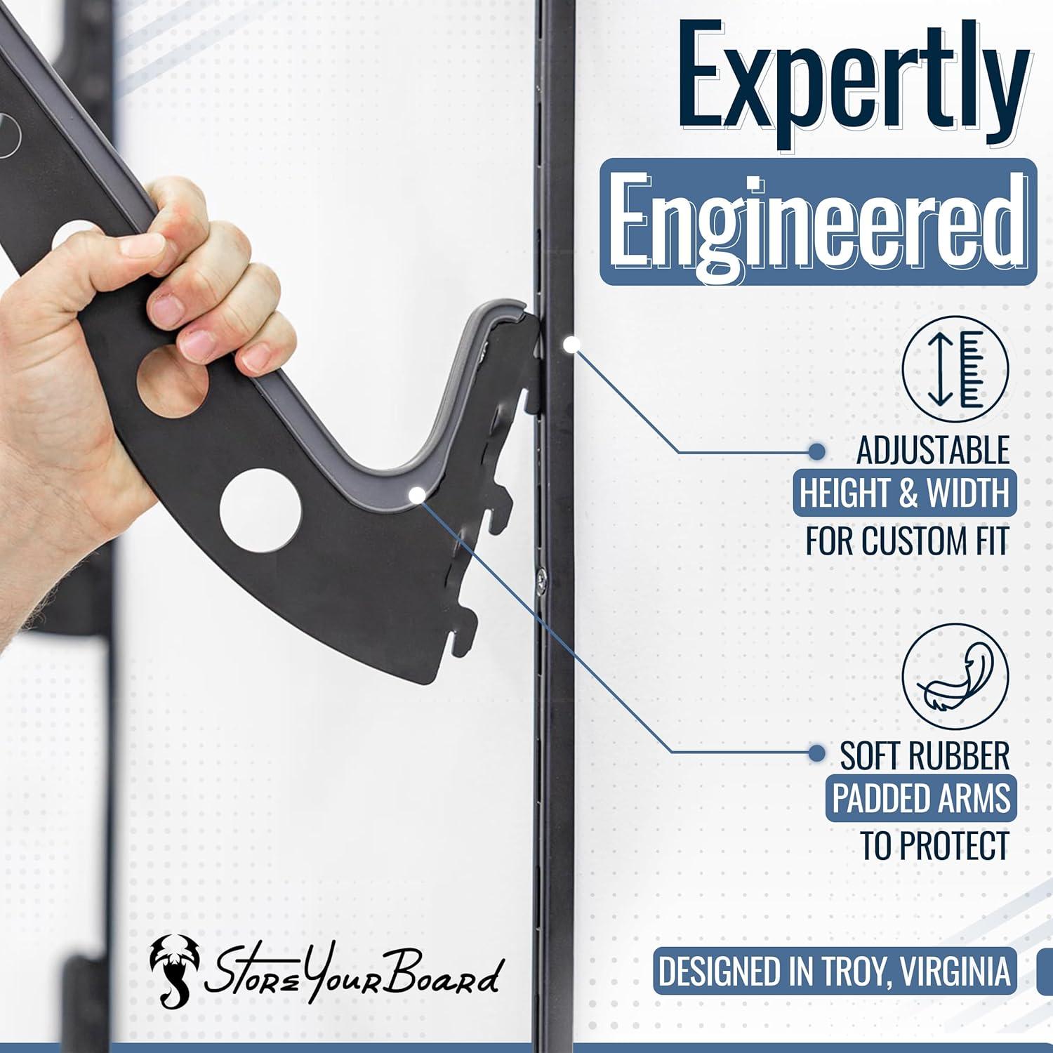 Soporte Ajustable para 4 Tablas de Surf StoreYourBoard