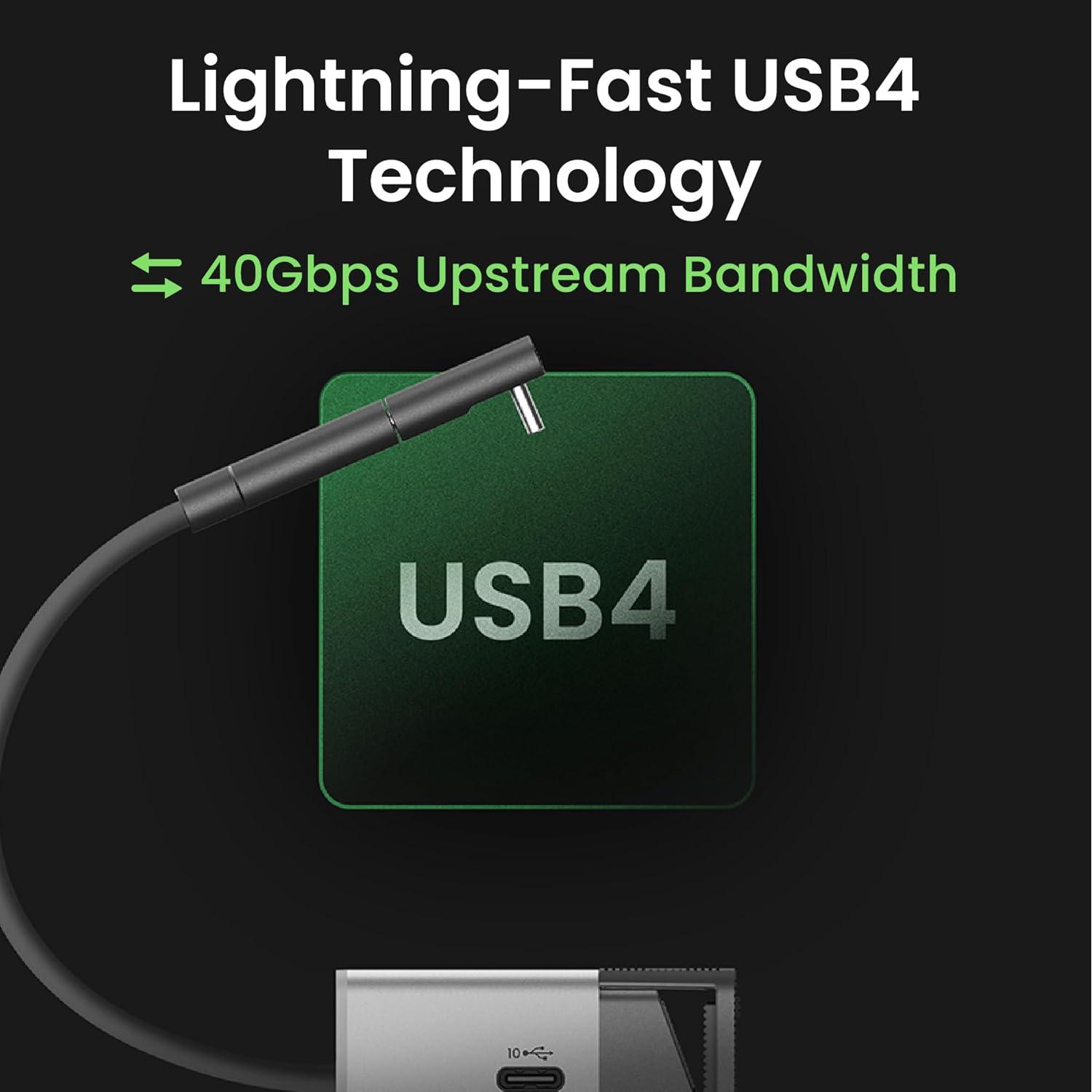 Dock USB4 BenQ GR10 para Steam Deck | HDMI 8K 60Hz