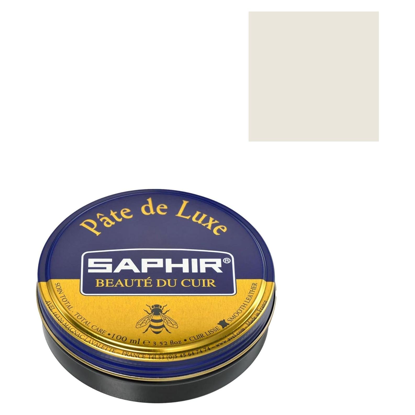 Cera para Zapatos Saphir Pâtes De Luxe 50ml - Brillo y Protección