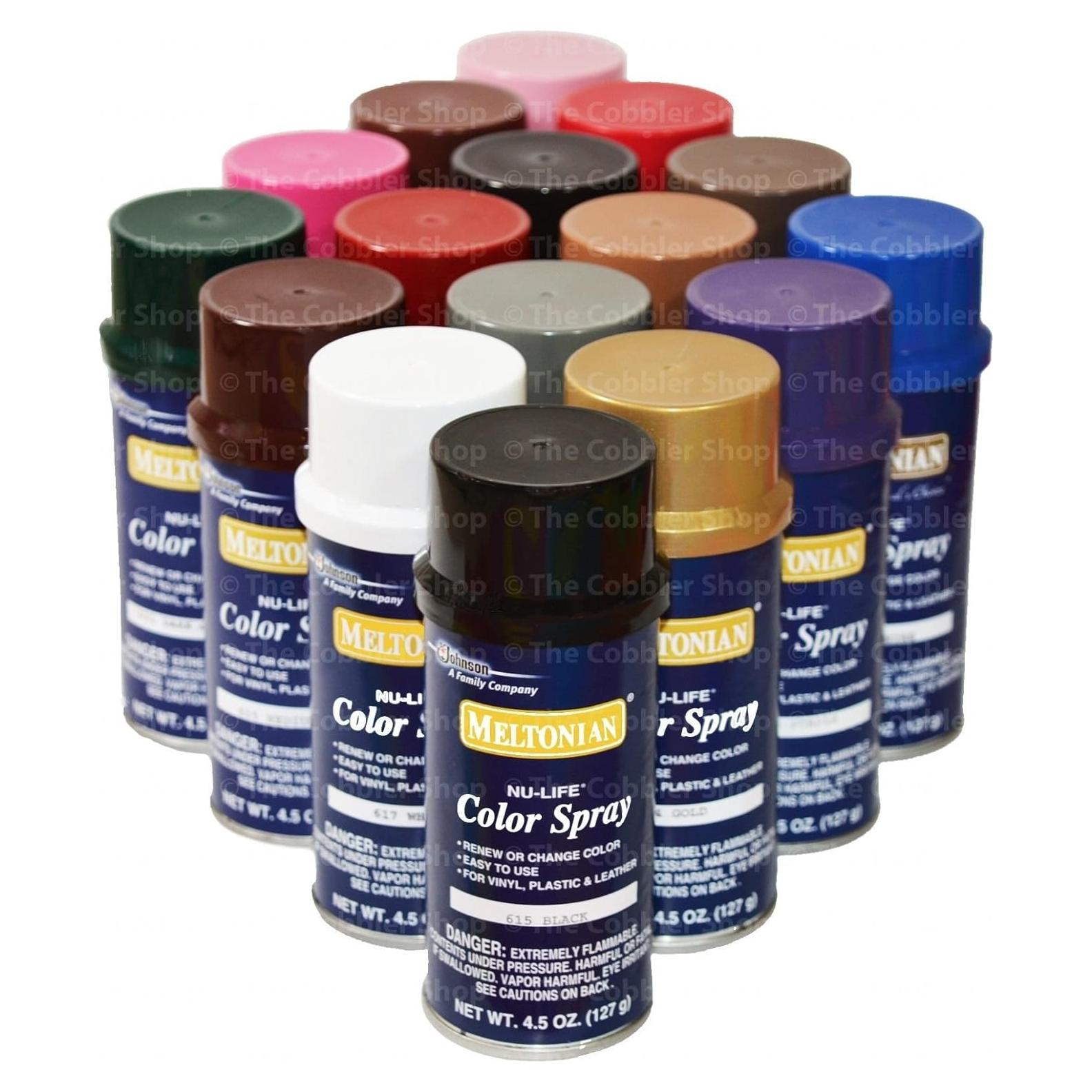 Pintura en aerosol Meltonian Nu-life 133ml Negro Brillante