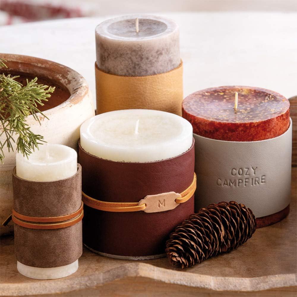 Pieza de Cuero Veg Tan Realeather 23x7.6 cm Natural