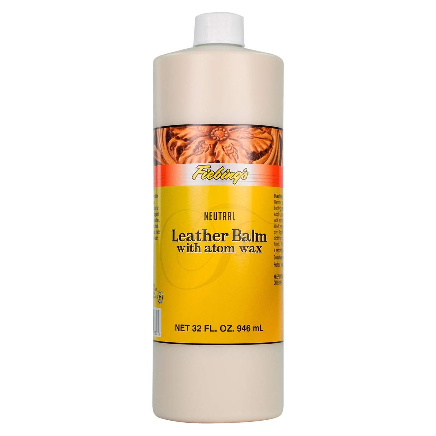 Bálsamo para Cuero Fiebing's 946ml Acabado Satinado Neutral